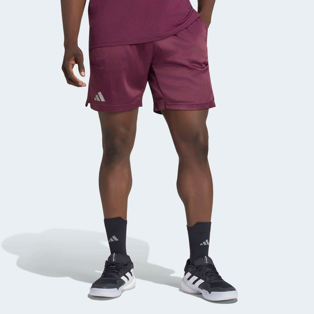 מכנסי טניס Adidas Ergo Pro Tennis Shorts - Maroon