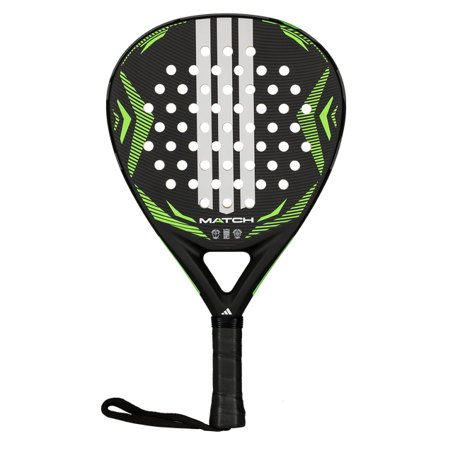 Padel Racket Adidas Match Black Lime 2026