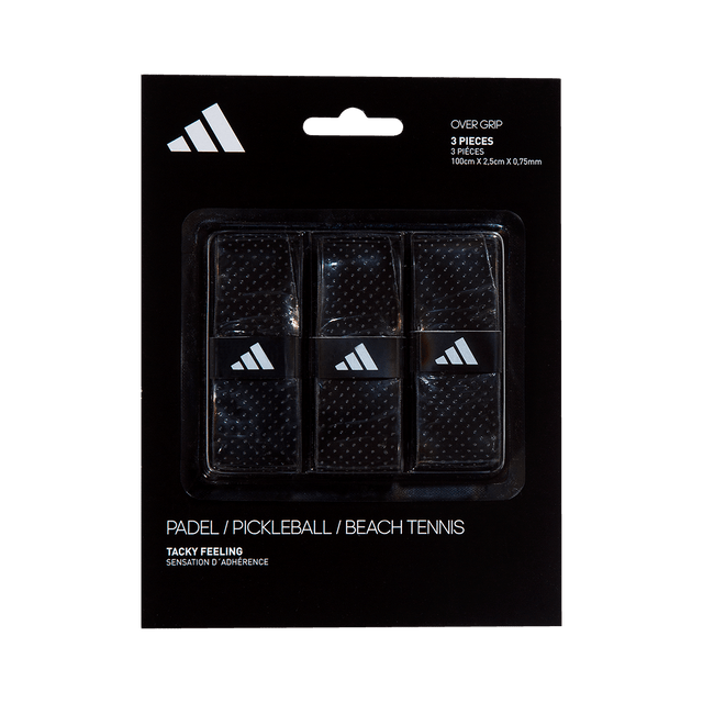 ADIDAS PACK 3X OVERGRIPS BLACK