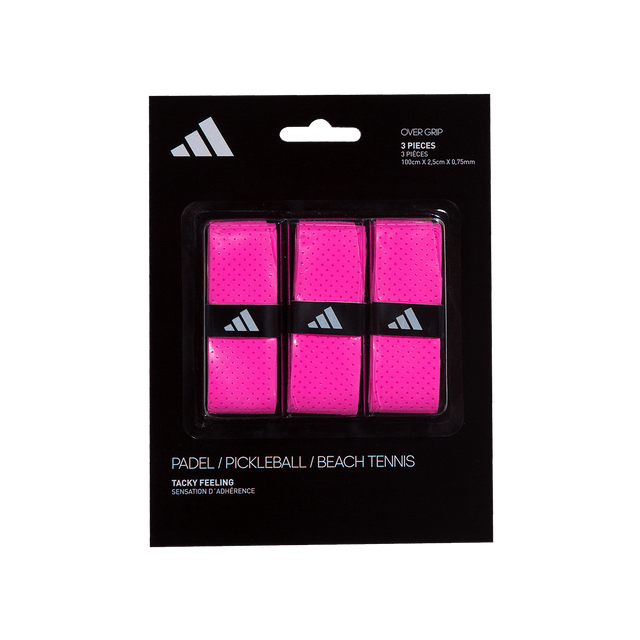 ADIDAS PACK 3X OVERGRIPS PINK