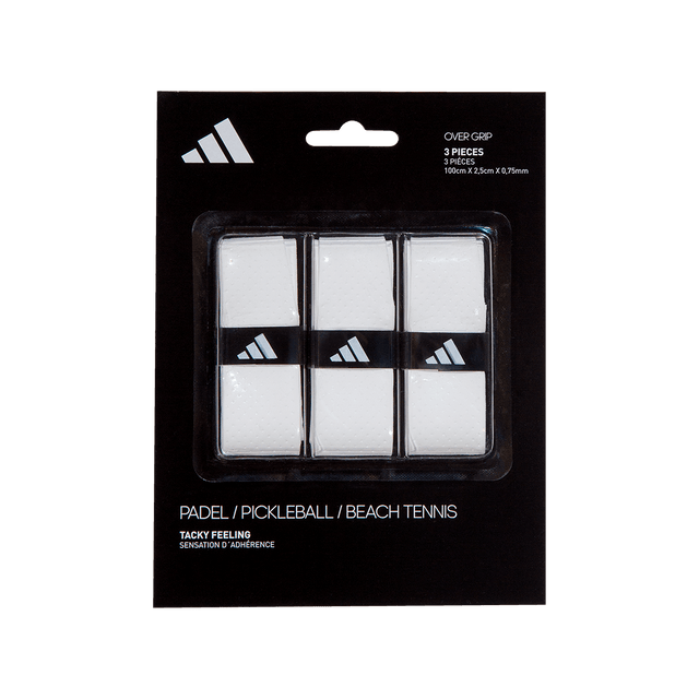 ADIDAS PACK 3X OVERGRIPS WHITE