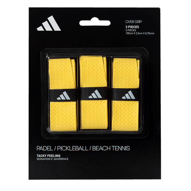 אוברגריפ פאדל ADIDAS PACK 3X OVERGRIPS YELLOW
