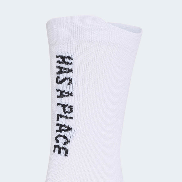 adidas Running Crew Socks – White / Black – 3