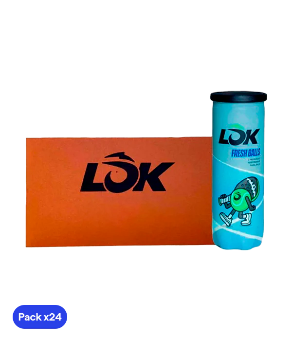 Box Of Lok Fresh Balls (Pack x 24 cans)