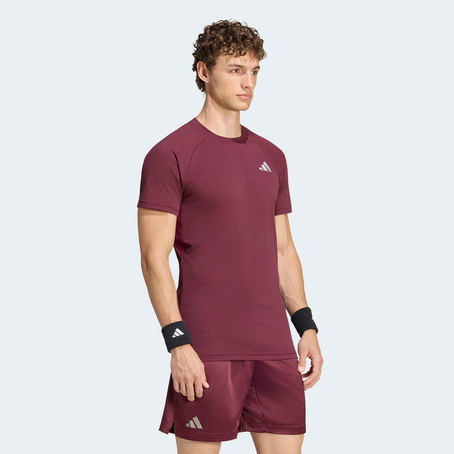 חולצה Adidas Tennis FreeLift Pro Tee - Maroon 