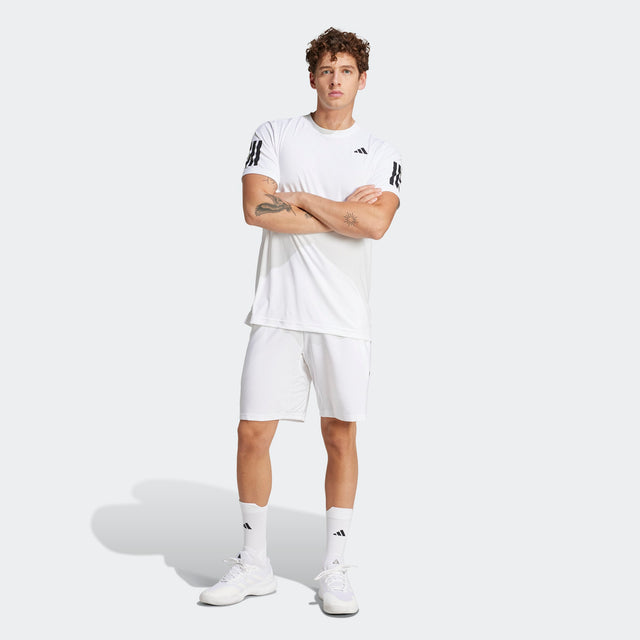מכנסיים קצרים Club 3-Stripes Tennis Shorts 
