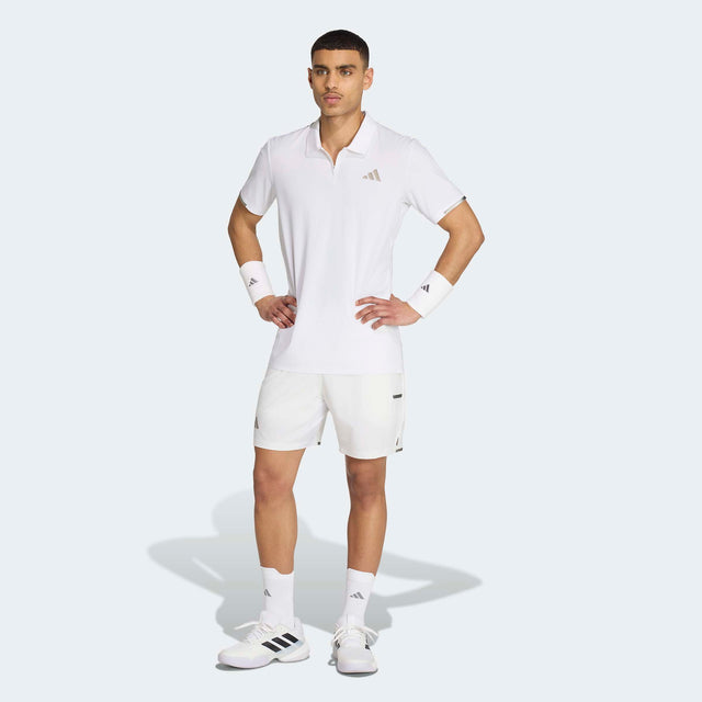 Tennis Climacool FreeLift Pro Polo Shirt - White
