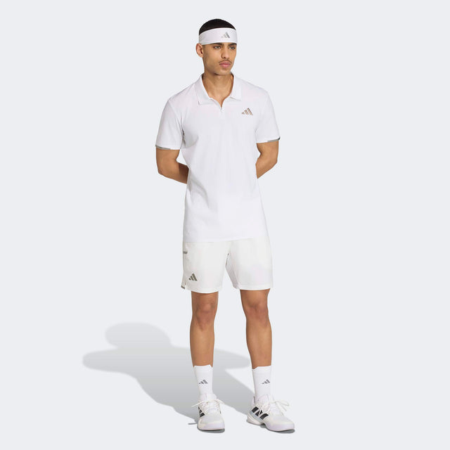 Tennis Climacool FreeLift Pro Polo Shirt - White