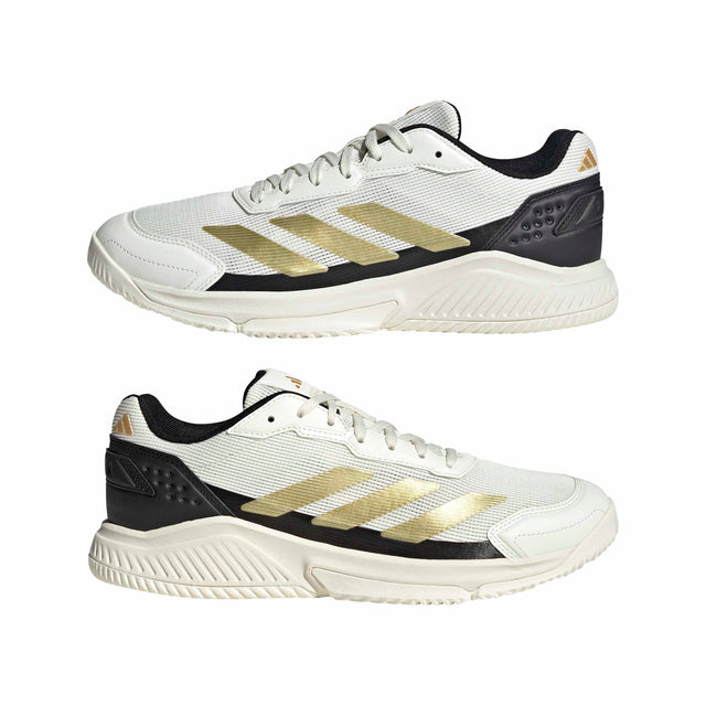 adidas Courtquick Padel Shoes - Gold Met.