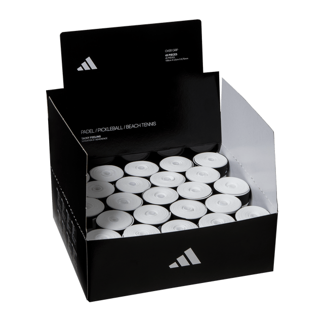 חבילת אוברגריפ פאדל ADIDAS BOX 45 OVERGRIPS WHITE