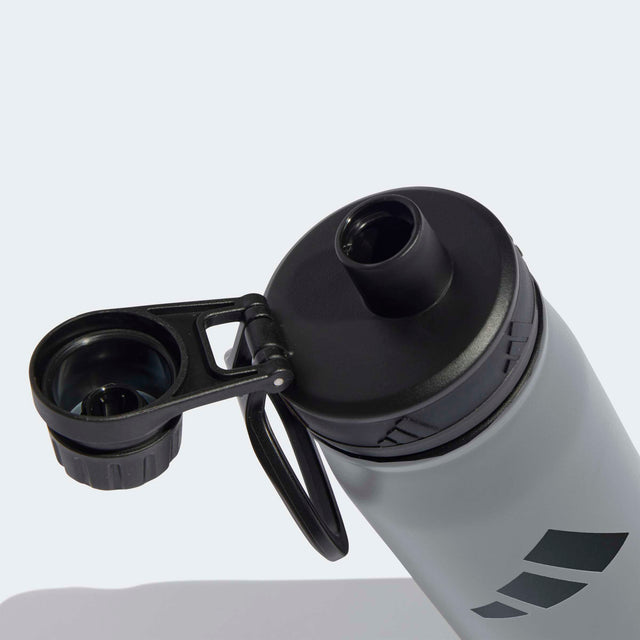 adidas Metal Bottle Screw Top 0.6 L – Grey / Black – 2